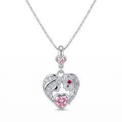 LK LUKSO - Collar Tierno Mama e Hija Plata Ley 925