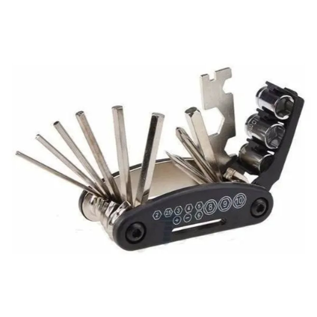 GENERICO - Kit Herramientas 11 En 1 Para Bicicleta Llaves Allen
