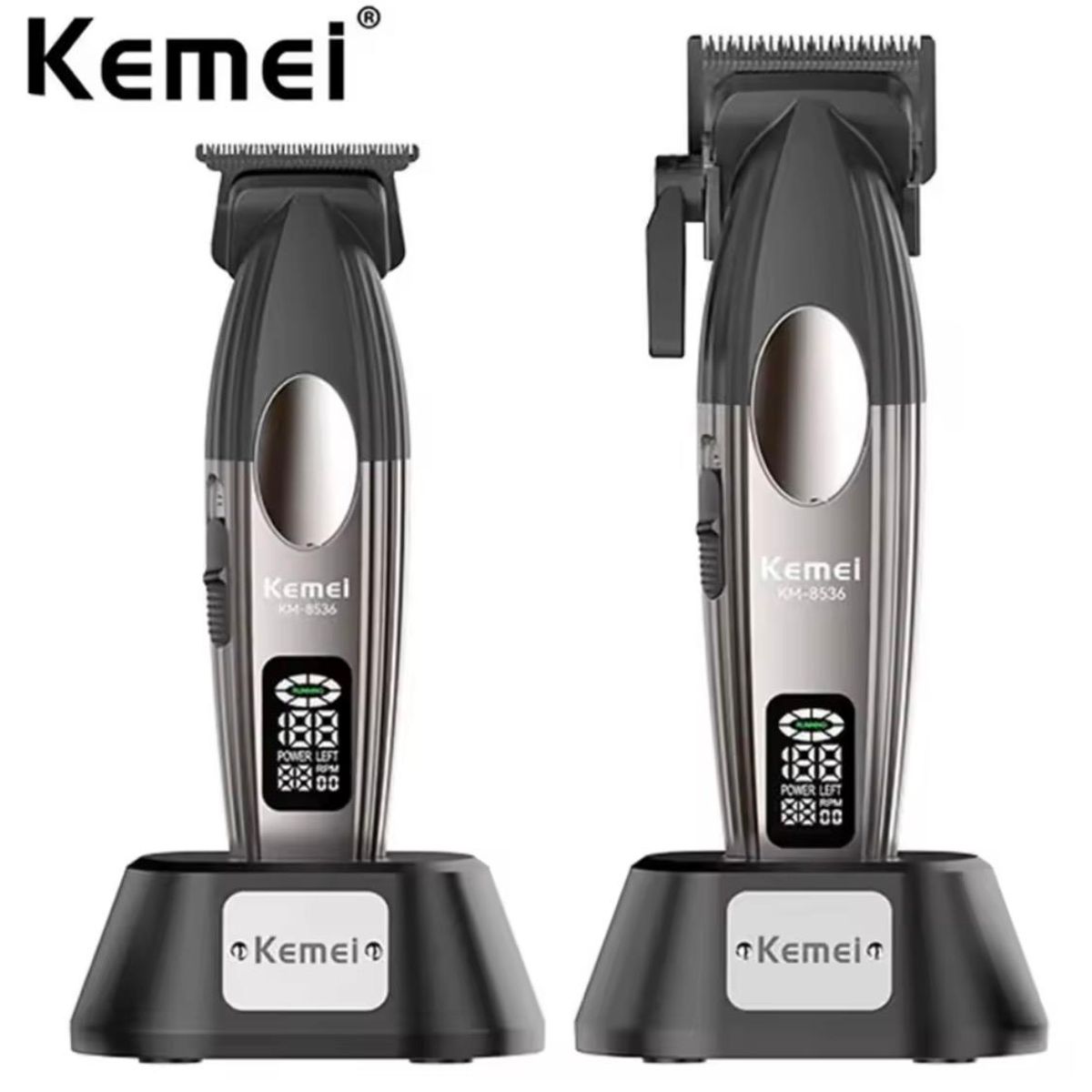KEMEI - Maquina Corta pelo Profesonal KEMEI km-8836 Color NegroGris