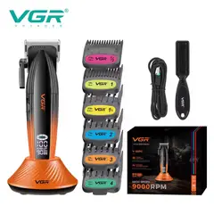 VGR - Maquina Cortar pelo Profesional V-889C de 9000RPM Color Negro