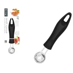 GENERICO - Boleador De Frutas y Vegetales 16 cm - Acero Inoxidable y Mango Ergonómico - 1 Unidad