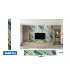 GENERICO - Papel Adhesivo DECOMURAL 120X300CM AZULEJO- Ideal Cocina y Baño