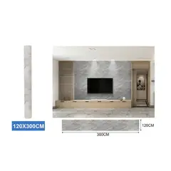 GENERICO - Papel Adhesivo DECOMURAL 120X300CM AZULEJO- Ideal Cocina y Baño