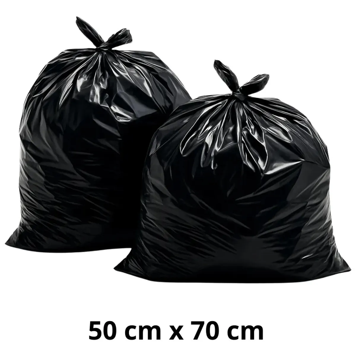 VALSTORE DECO Y DESIGN - Bolsa de Basura 50x70 cm – Uso Diario Hogar - Pack 10 Unidades