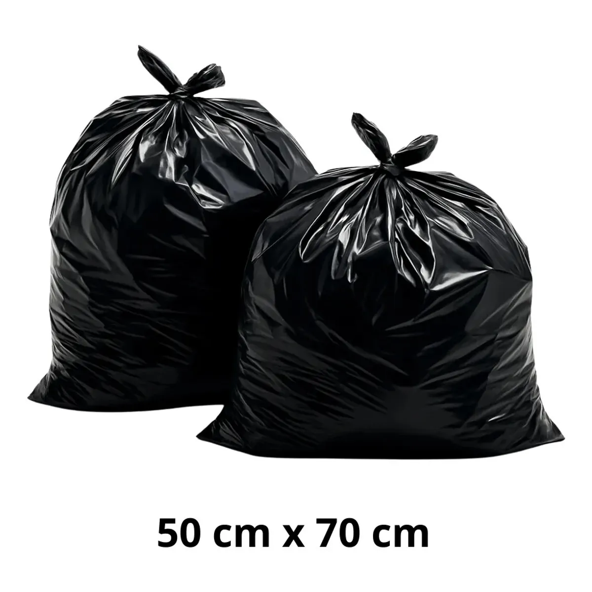 VALSTORE DECO Y DESIGN - Bolsa de Basura 50x70 cm – Uso Diario Hogar - Pack 10 Unidades