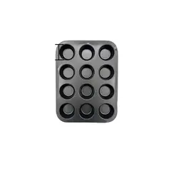 GENERICO - Molde 12 Cupcakes Muffins 7cm 12 Unid