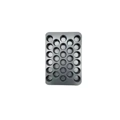 GENERICO - Molde 28 Mini Cupcakes 5cm 12 Unidades