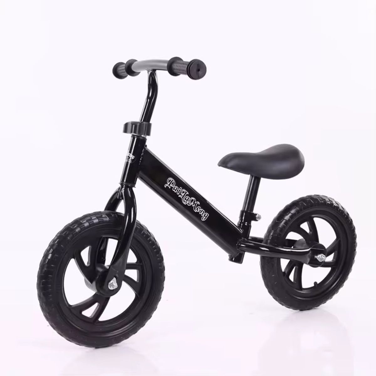 GENERICO - Bicicleta De Equilibrio Sin Pedales 1 A 5 Años Niños Negro.