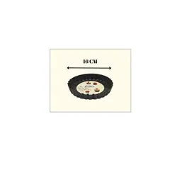 GENERICO - Molde Tartaleta Desmontable 16cm 10 Unidades
