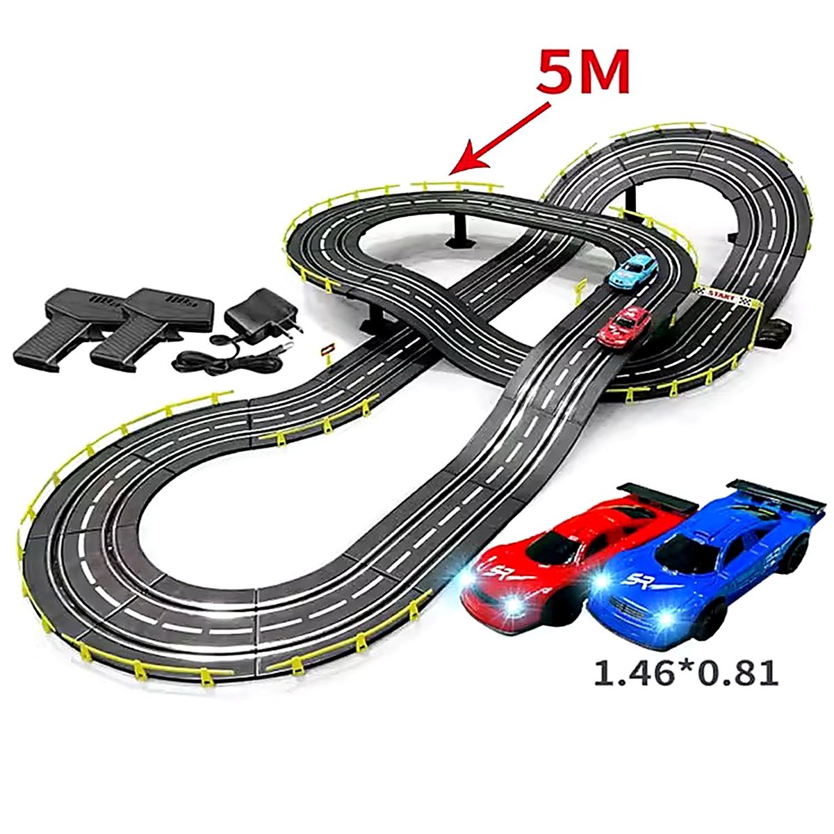 GENERICO - Pista Automóvil De Carreras Vehículo 7,2 Mts