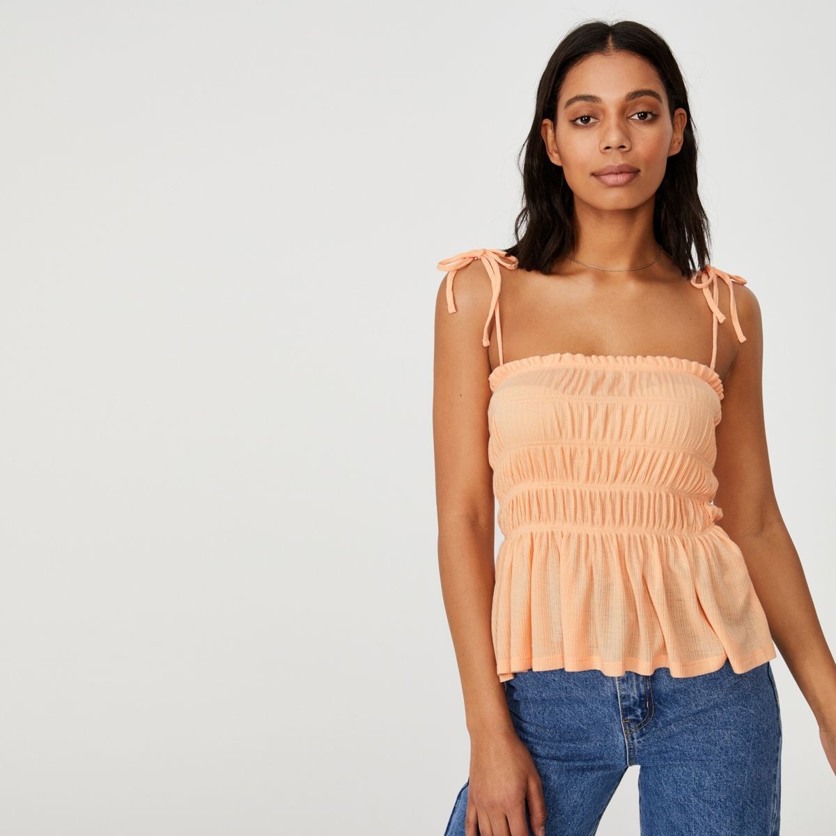 COTTON ON - Cotton On Polera Rayon Mujer