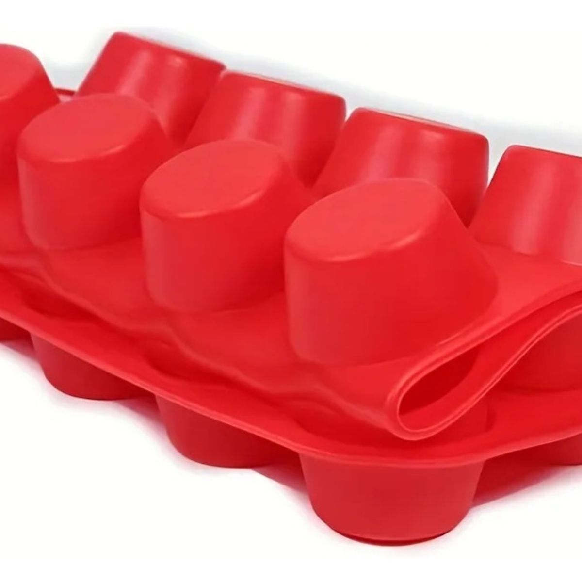 GENERICO - Molde de Silicona para Cupcakes o Muffins capacidad 12 unidades