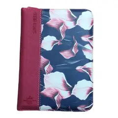 SOCIEDAD BIBLICA CHILENA - Reina Valera 1960 flores magenta compacta