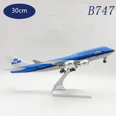 GENERICO - Boeing 747 "KLM", 30 cms, Avión de Colección.