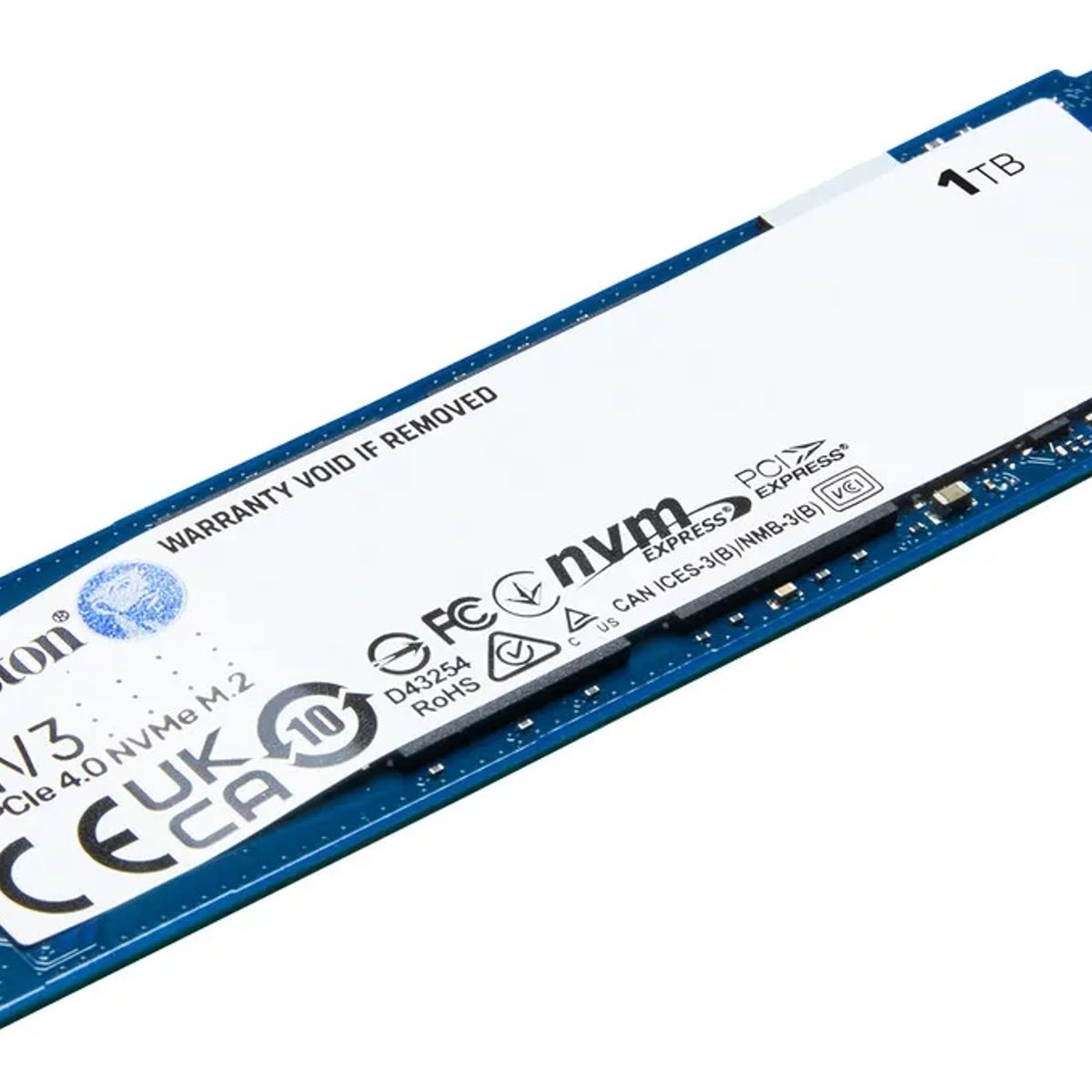 GENERICO - Disco sólido Ssd M.2 1tb Kingston Nvme Pcie 4.0 Nv3 color azul oscuro