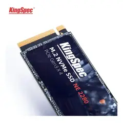GENERICO - SSD Gamer M.2 NVMe 128GB PCIe 3.0 KingSpec Interno Negro Rojo