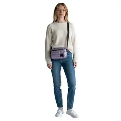 GENERICO - Cartera Bandolera Cruzada Mujer Diseño Minimalista Acolchada