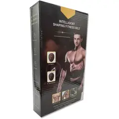 GENERICO - Cinturón de Electroestimulación Muscular carga con USB o 2 Pilas AAA