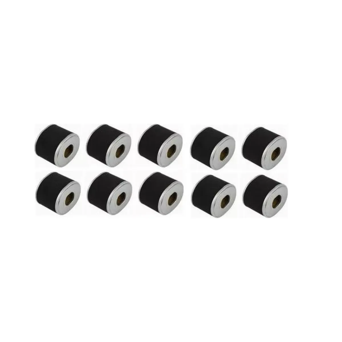 GENERICO - Pack 10 Filtros De Aire Motobomba Gx160 Gx200 168f
