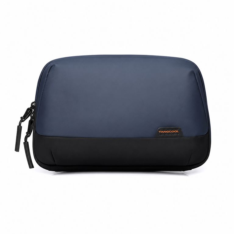 Estuche Organizador Bolso Porta Cables Para Viajes Capacidad Azul TALLA UNICA