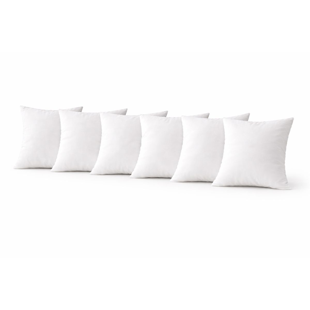 KEYHOME - Relleno para Cojin Pack x6 Unidades 50x50 Cm