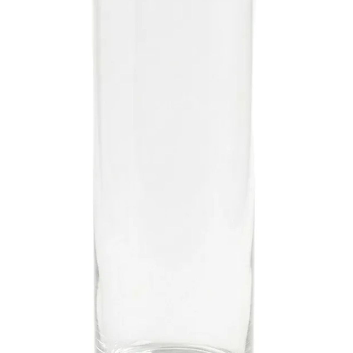 GENERICO - Florero De Vidrio, Jarrón De Flores Vidrio 30x12cm Premium
