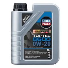 LIQUI MOLY - Aceite De Motor Top Tec 6600 0w-20 de 1 litro