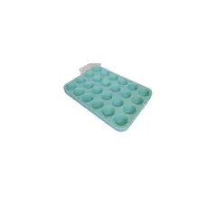 GENERICO - Molde Grande 24 Cupcakes 5cm 12 Unidades