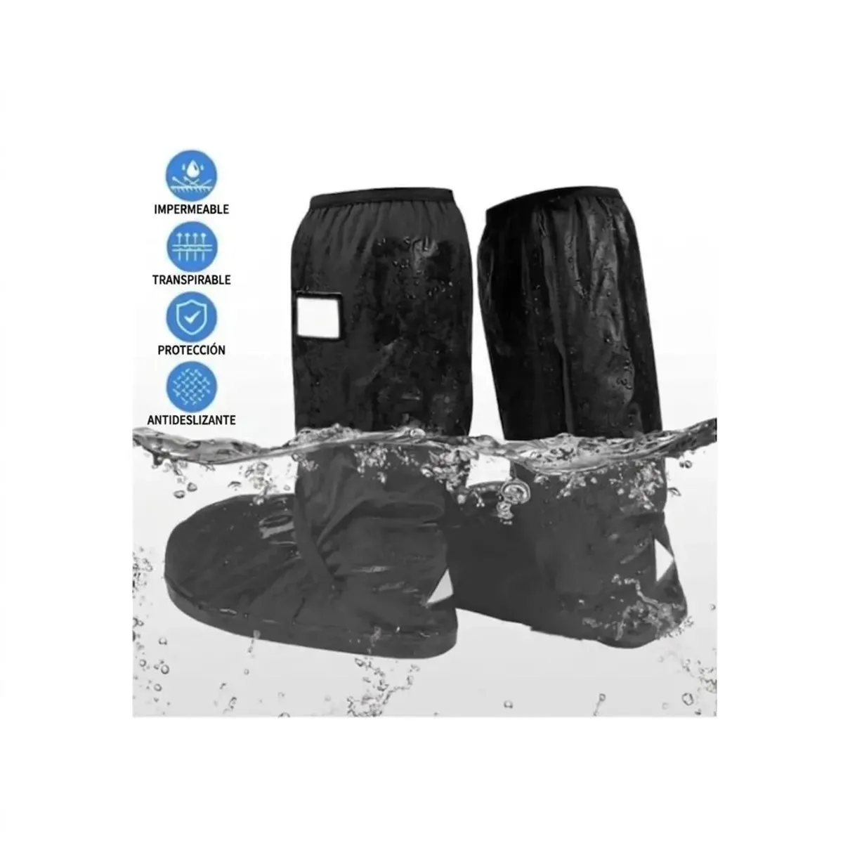 MOVI - Cubrebotas y Cubrecalzado Impermeable Con Zuela
