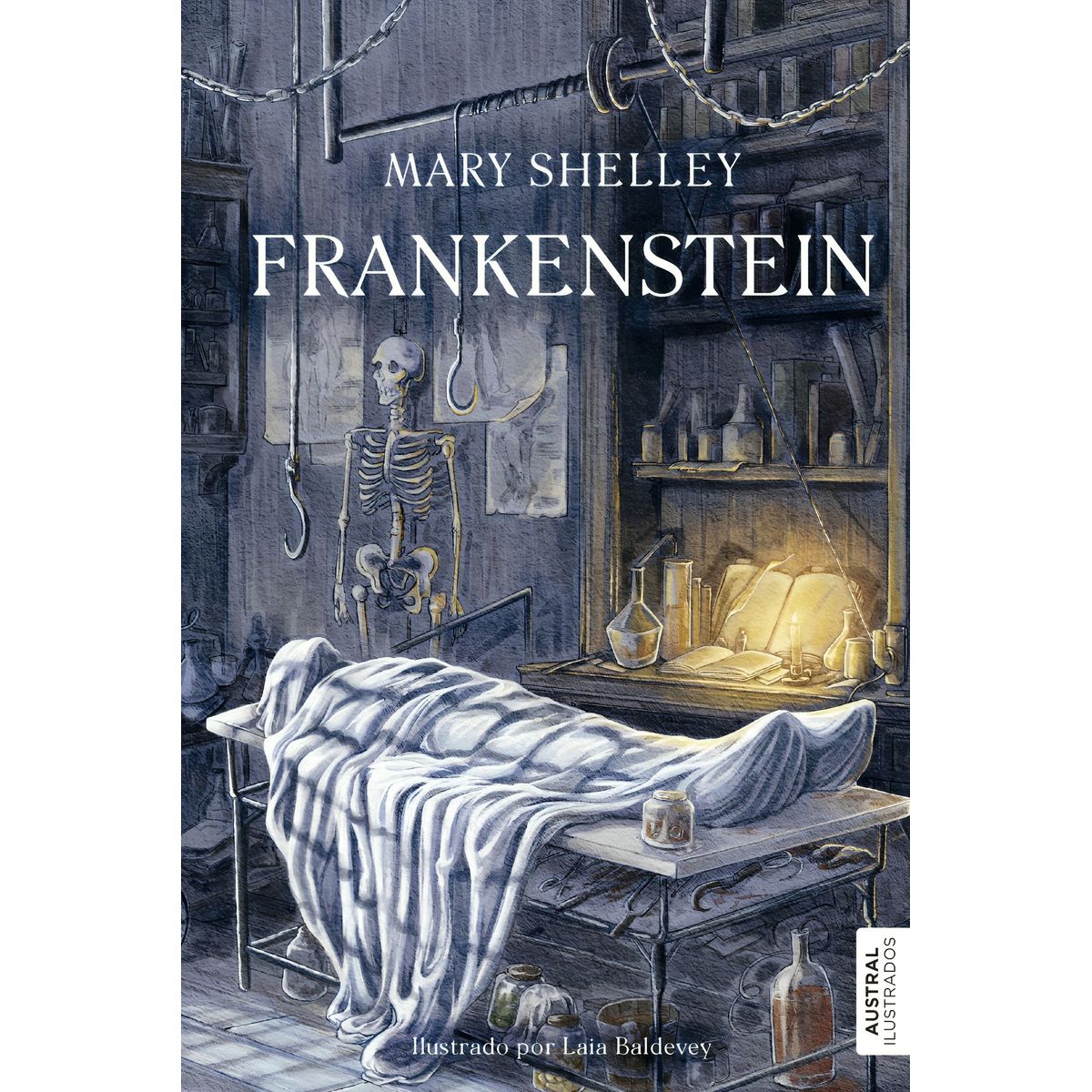 TOP10BOOKS - LIBRO Frankenstein ( Ilustrado) - MARY SHELLEY