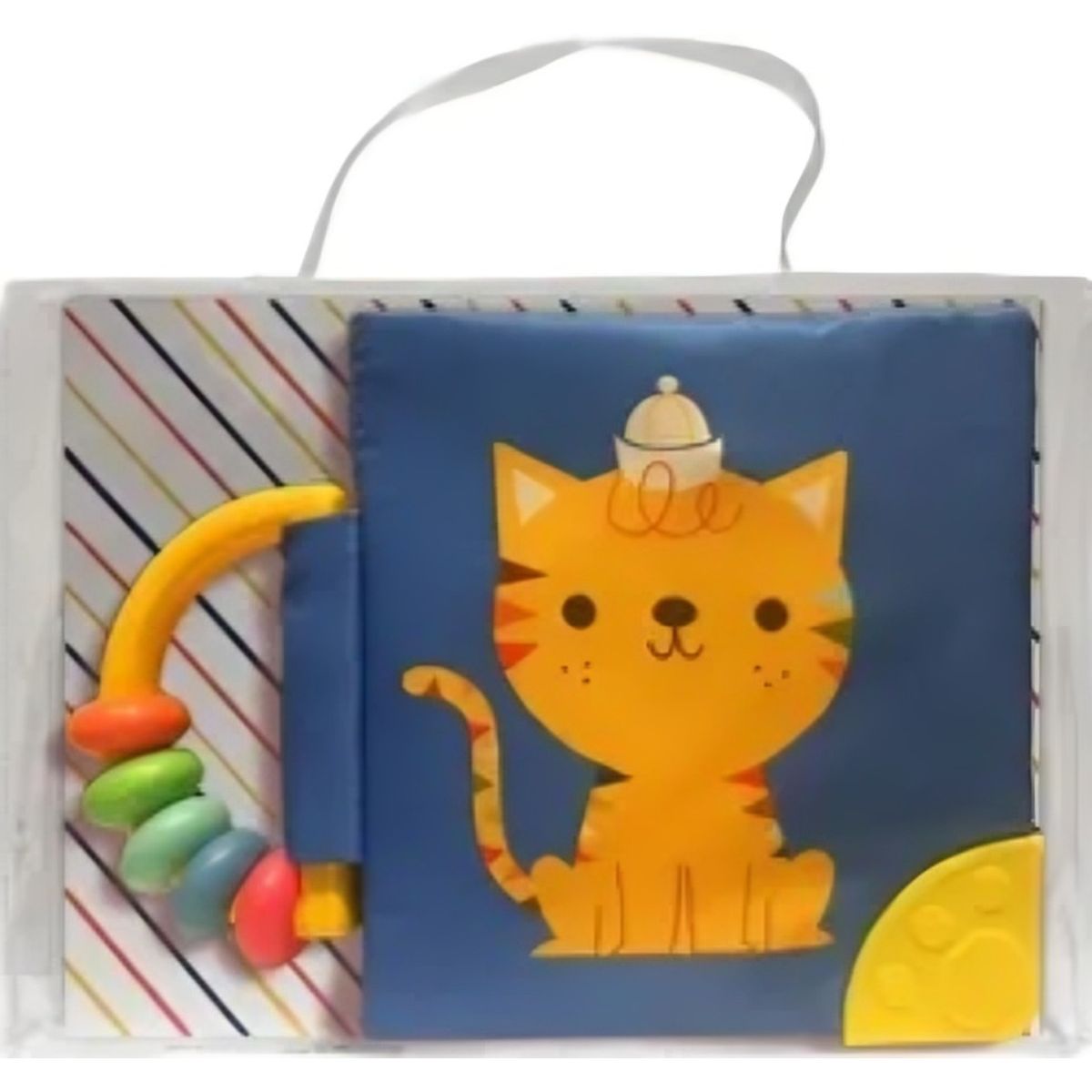 TOP10BOOKS - LIBRO MI Libro Suave Con Sonajero Y Mordillo: Gato - YOYO