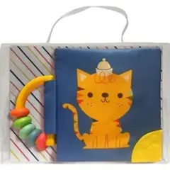 TOP10BOOKS - LIBRO MI Libro Suave Con Sonajero Y Mordillo: Gato - YOYO