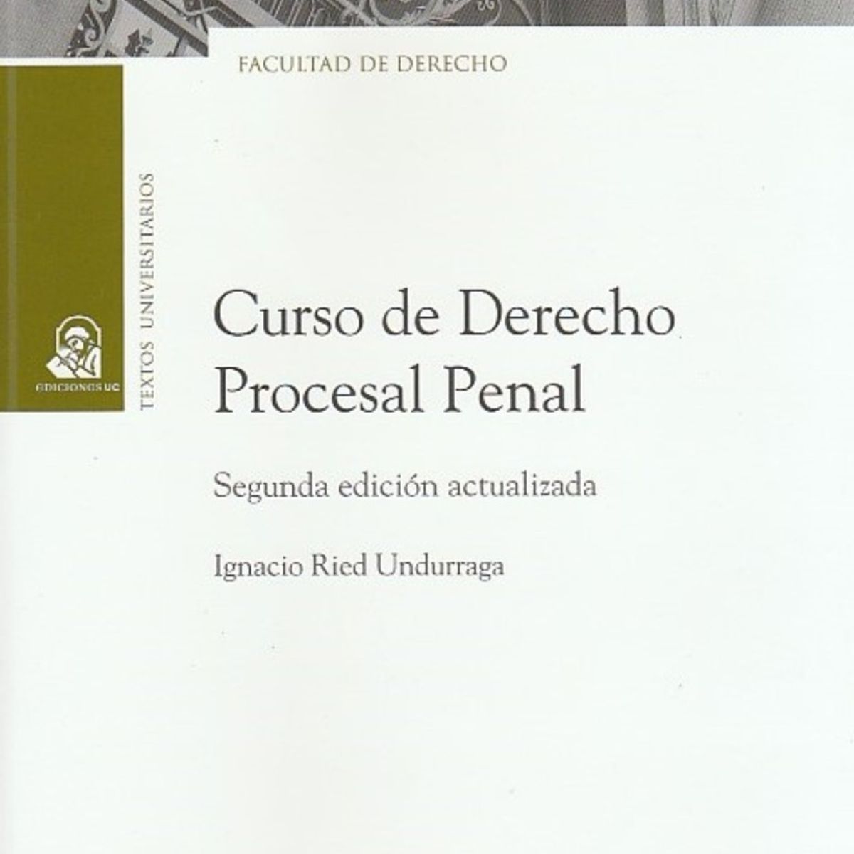 TOP10BOOKS - LIBRO Curso De Derecho Procesal Penal Segunda Edición Actualizada - Ignacio Ried