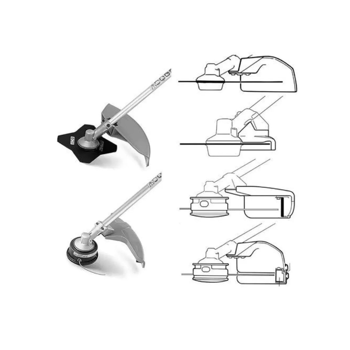 GENERICO - Caja Engranajes Para Stihl Fs120 Fs250 Fs250 Modelo Antiguo