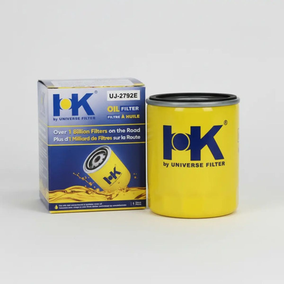 HK - Filtro De Aceite W7015 uj-2792e Ford Mazda Jaguar