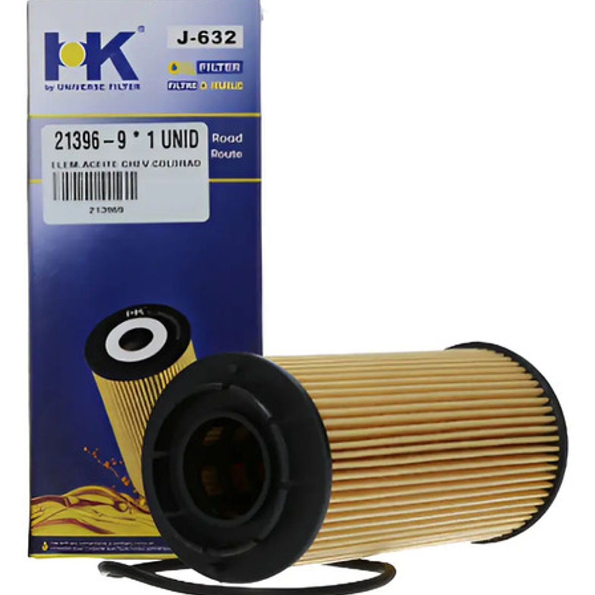 HK - Elemento Filtro De Aceite Hu6017z j-632 Chevrolet