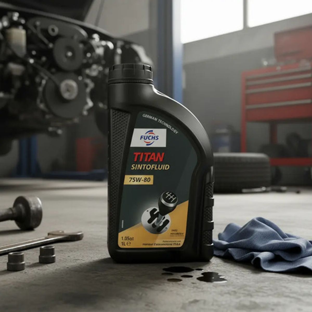 FUCHS - Aceite Motor Fuchs Aceites Para Motocamioneta 75w-80