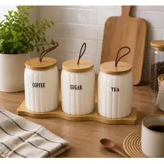 GENERICO - Organiza Cafe Azucar Y Te Con Estilo Natural