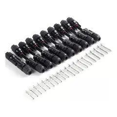 GENERICO - 10 Pares Electrónica Conector Mc4 macho-hembra