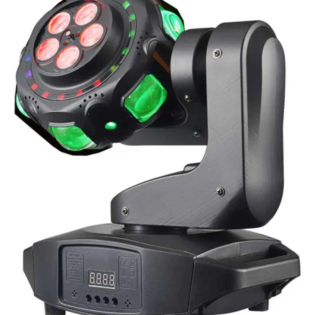 GENERICO - Cabeza Movil Robotico 200w Rgb Dmx Fiesta Disco