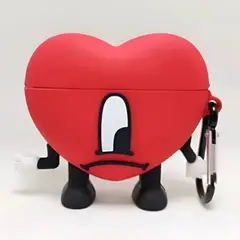 GENERICO - Funda Case Airpods Corazón Bad Bunny Un Verano