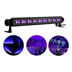 GENERICO - Barra Led Uv 9x3w Para Efectos De Luz