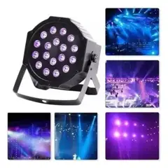 GENERICO - Proyector Led Foco Ultravioleta Luces Disco Luces Discoteque