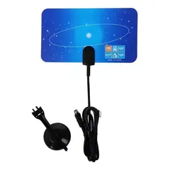 GENERICO - Antena De Tv Digital De Interior Hdtv Dtv Hd Vhf Uhf
