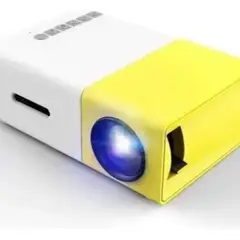 GENERICO - Proyector mini Mini Proyector Led Portátil YG300 Proyector Led Proyectores 600lm amarillo