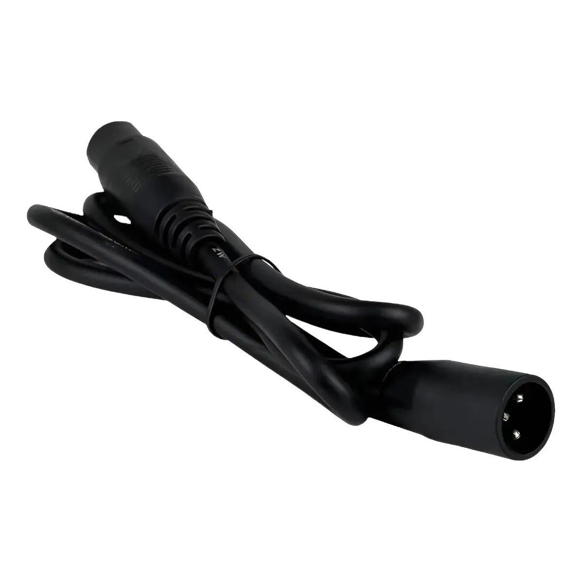 GENERICO - Cable DMX Digital XLR de 3 Pines 1m Negro Osmar Conector Macho-Hembra