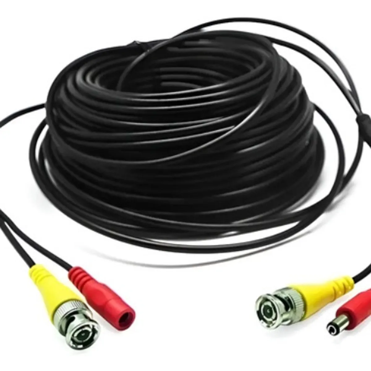 GENERICO - Cable Para Camaras Seguridad Cctv Video Y Poder Bnc 40 Mts
