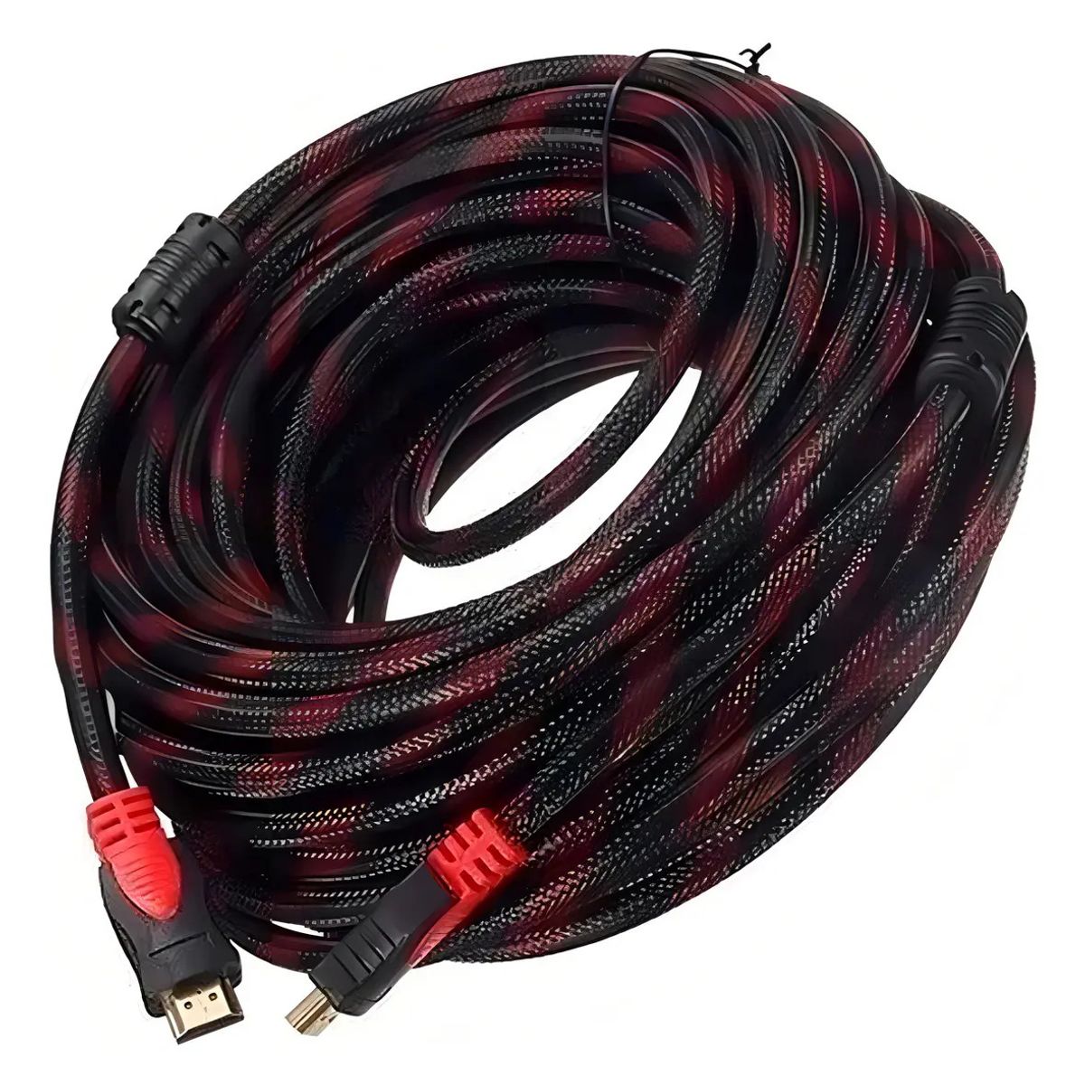 GENERICO - Cable Hdtv 10 Metros Mts Full Hd Blindado Y Enmallado