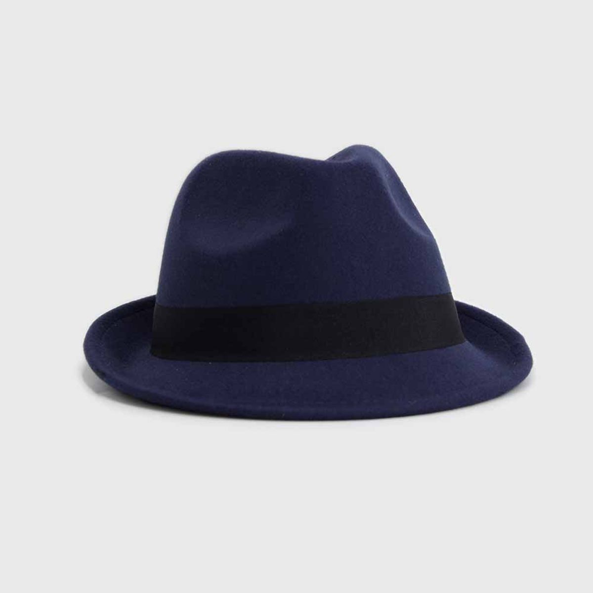GENERICO - Sombrero fedora fieltro 0087