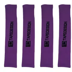 TAPE DESIGN - Medias Cortadas Color Naranjo con logo